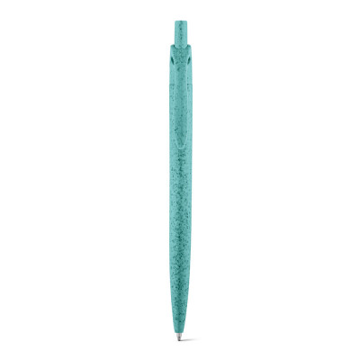 CAMILA. Wheat straw fibre and ABS ball pen with clip